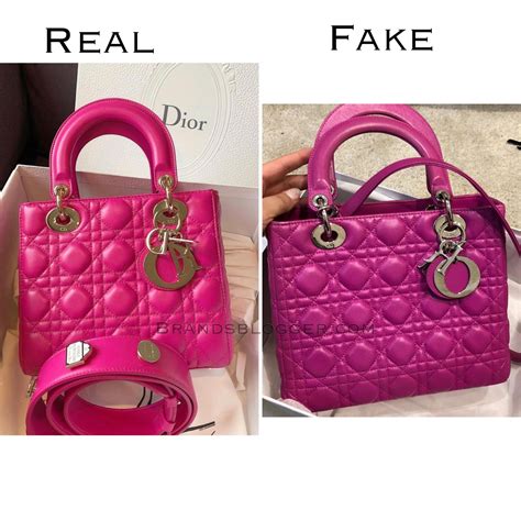 fake dior vs real|faux christian dior bag.